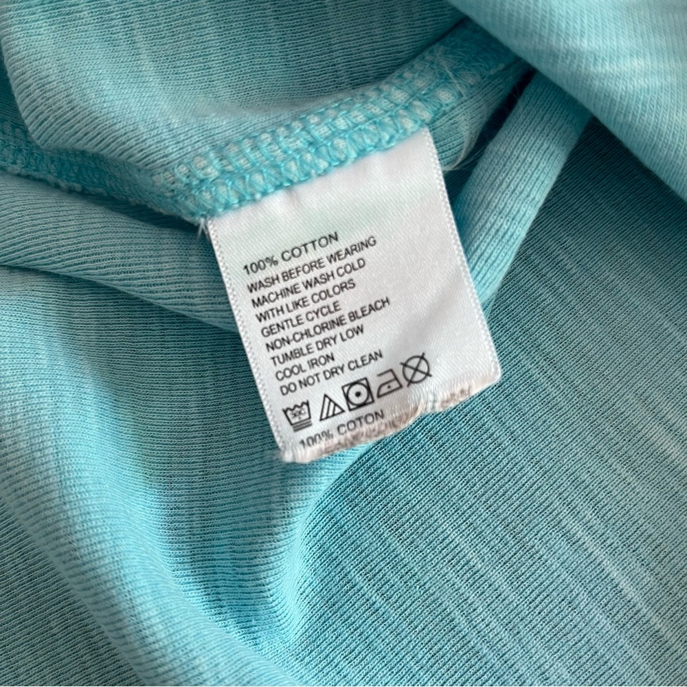 Tommy Bahama 3/4 Sleeve Scoop Neck Top M - Picture 6 of 7